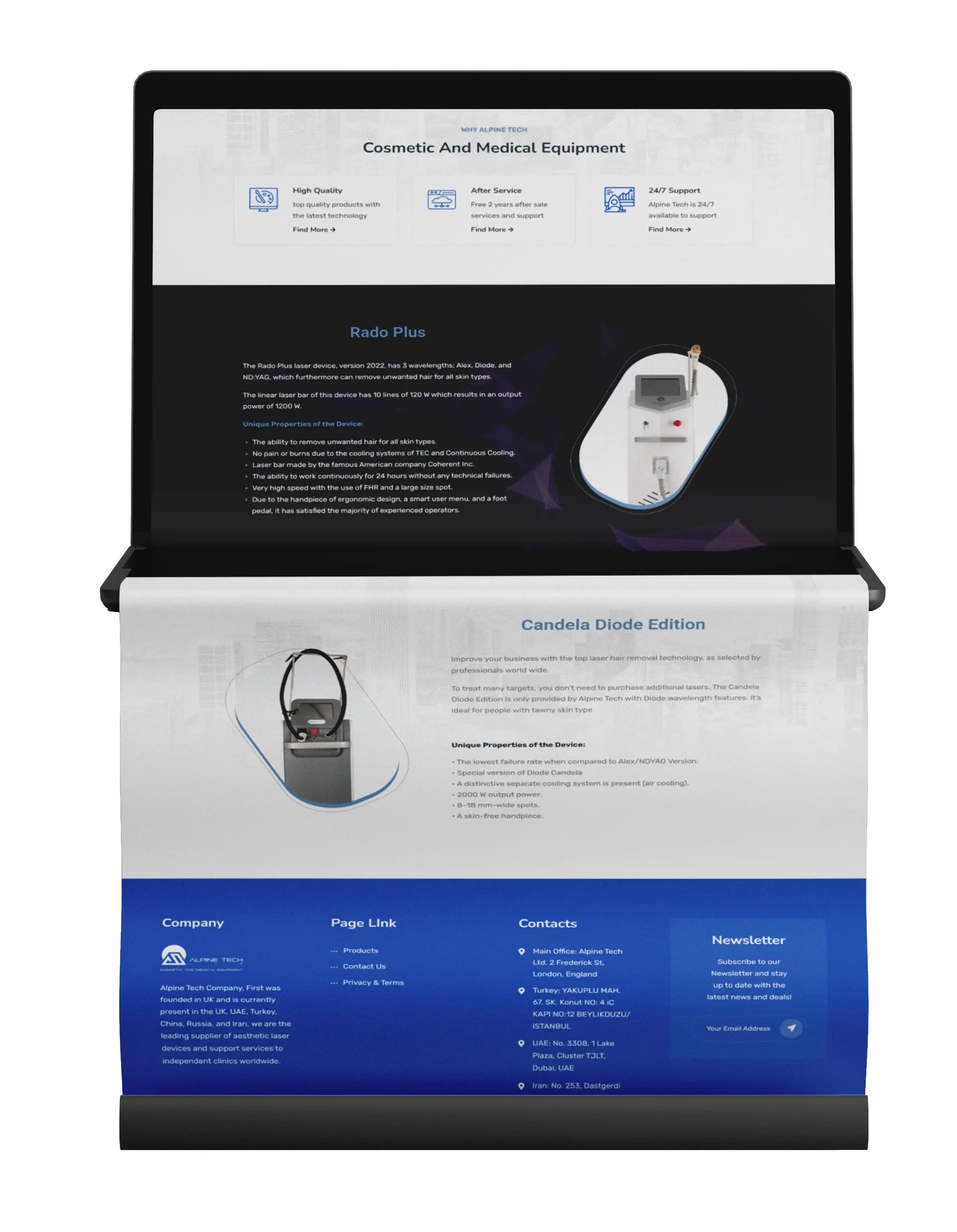 SE.MMC (Shirin Erfani Marketing Management Company) Web Design Portfolio 10