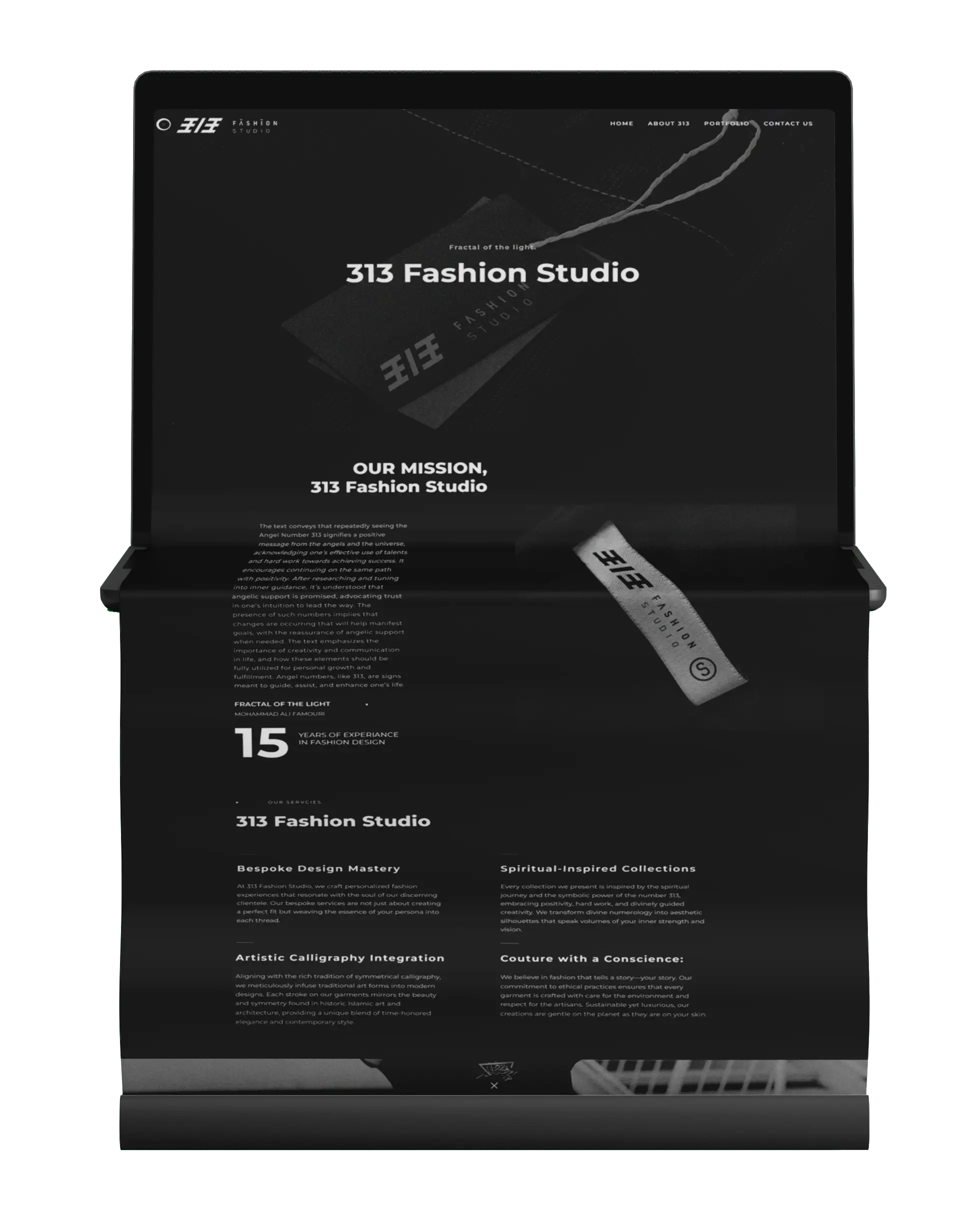 SE.MMC (Shirin Erfani Marketing Management Company) Web Design Portfolio 4